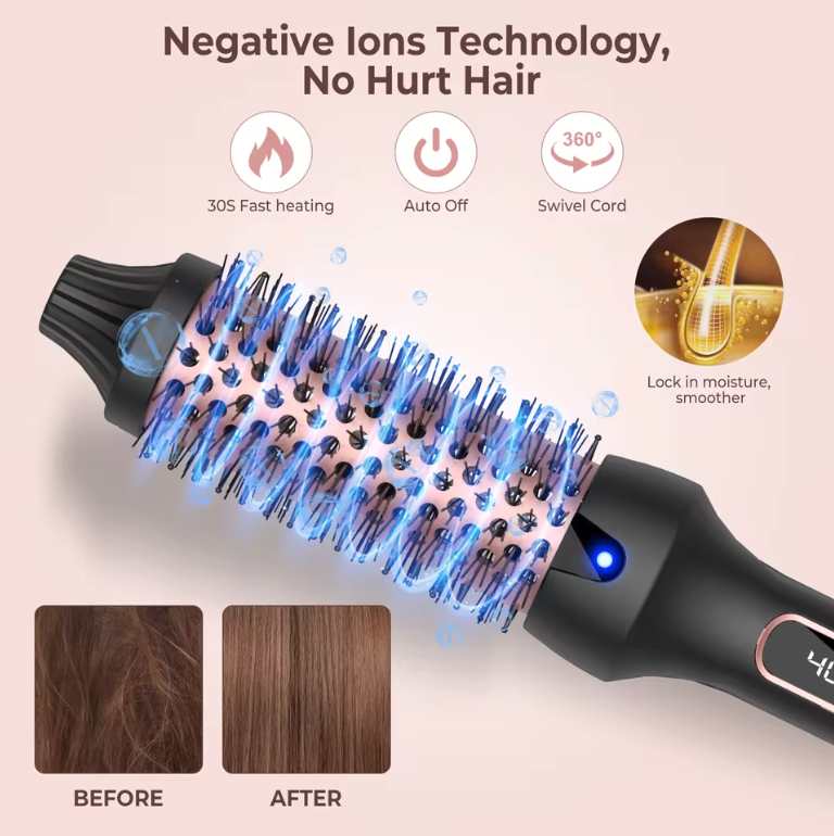 Curlinda Luxe Thermal Styling Brush Pro
