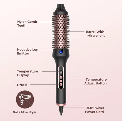 Curlinda Luxe Thermal Styling Brush Pro