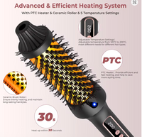 Curlinda Luxe Thermal Styling Brush Pro